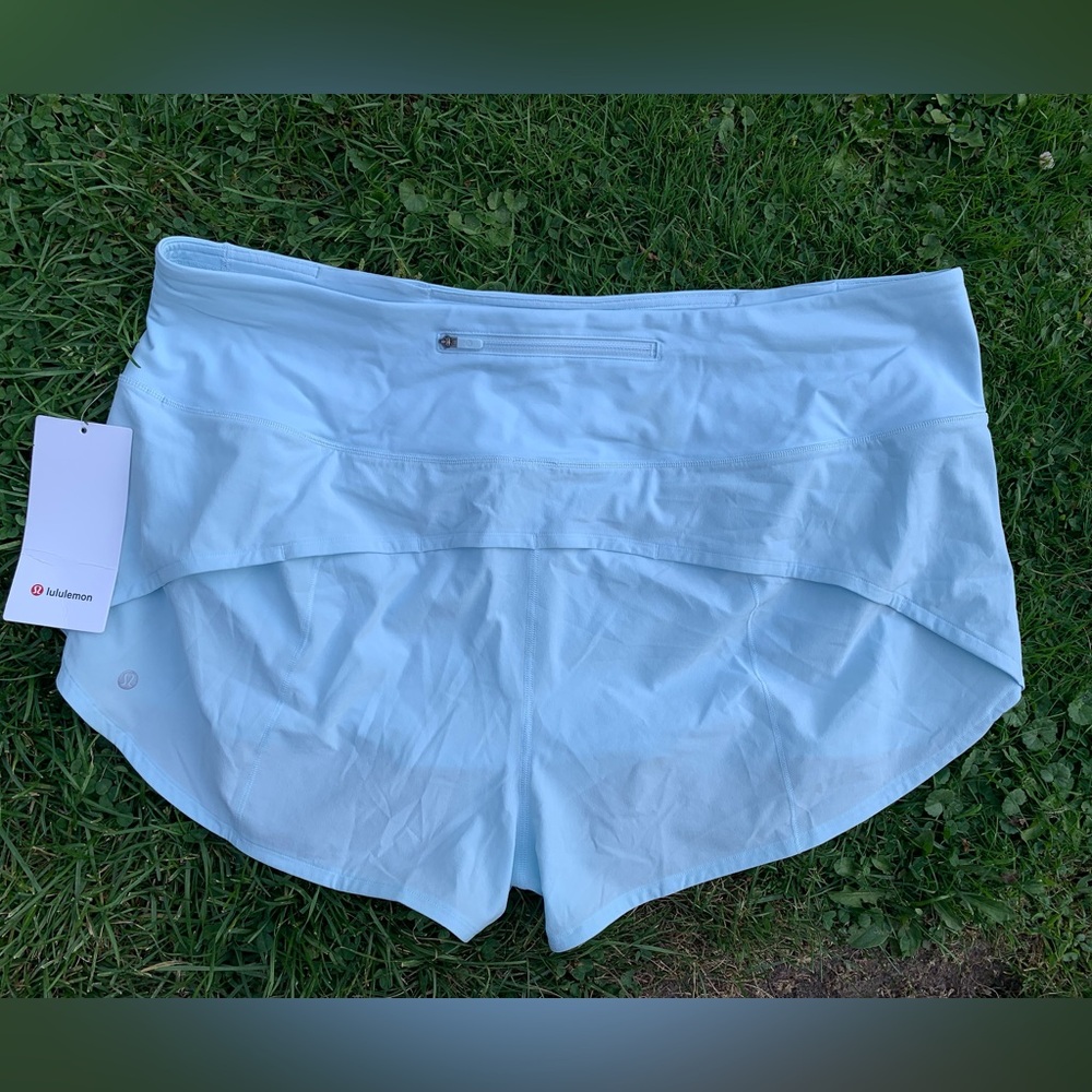 Lululemon Speed Up HR Shorts, Powder Blue